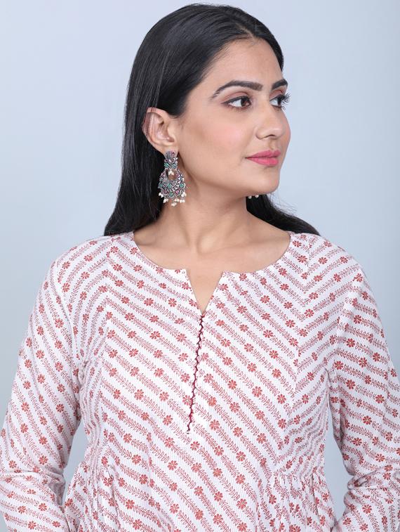 printed top pants set - 17413940 - Zoom Image - 4