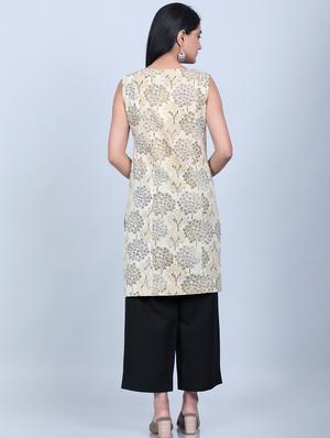 printed kurta palazzo set - 17413946 - Standard Image - 3