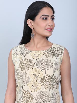 printed kurta palazzo set - 17413946 - Standard Image - 4