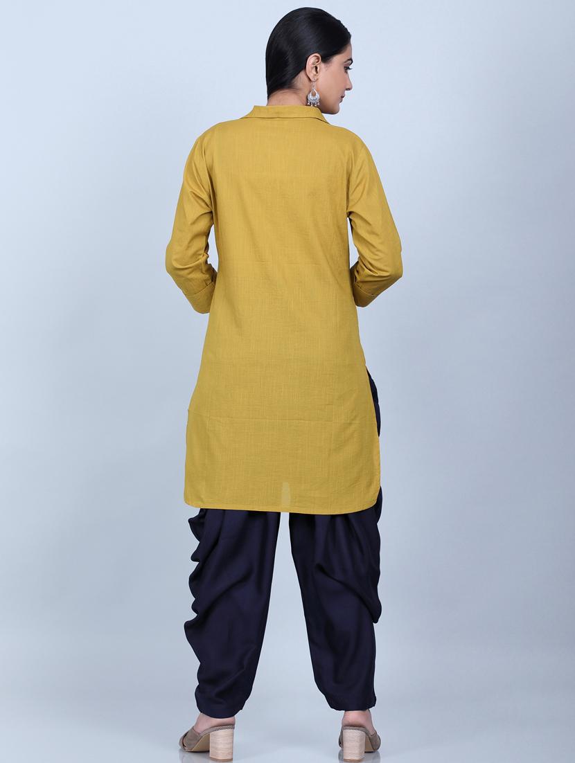 embroidered kurta salwar set - 17413948 - Zoom Image - 3