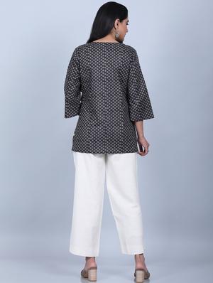 printed top pants set - 17413950 - Standard Image - 3