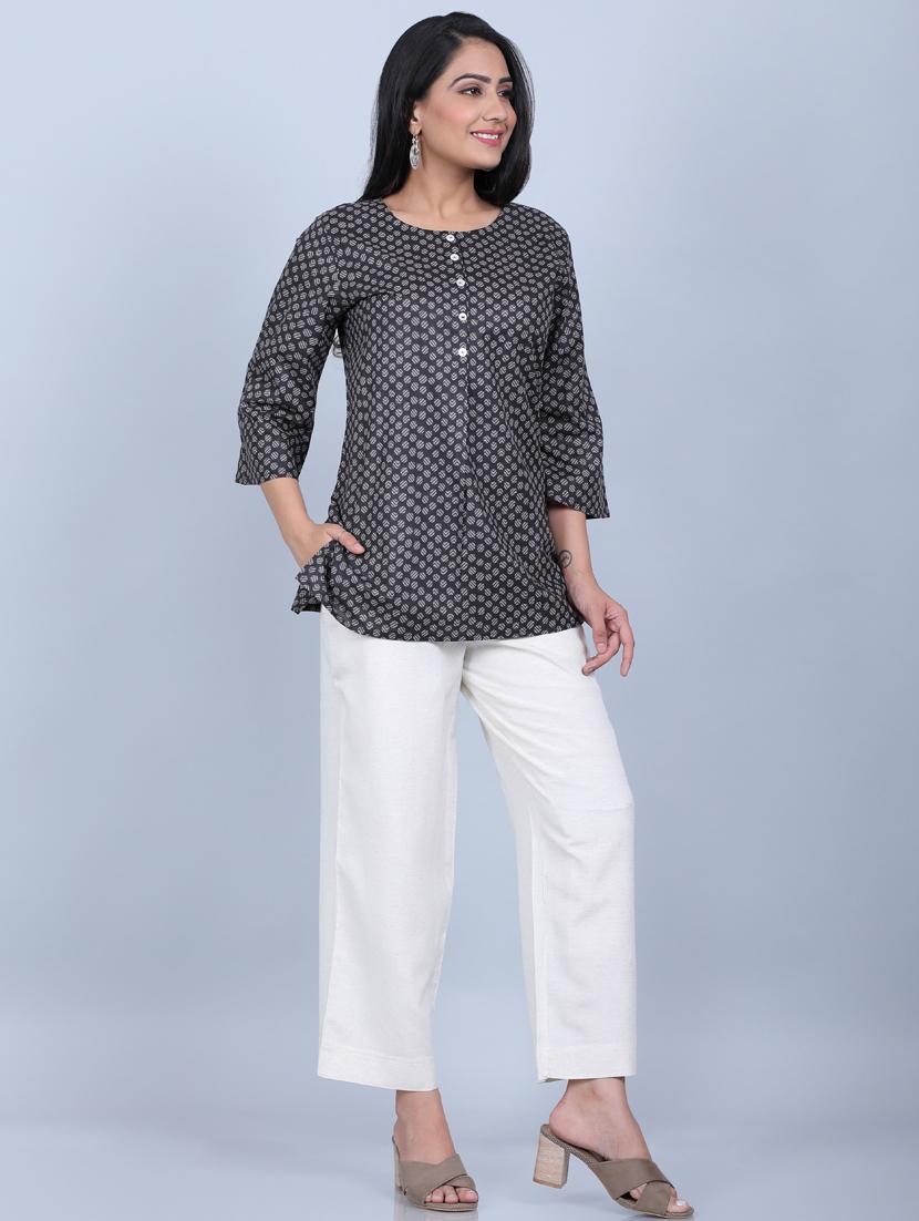 printed top pants set - 17413950 - Zoom Image - 2