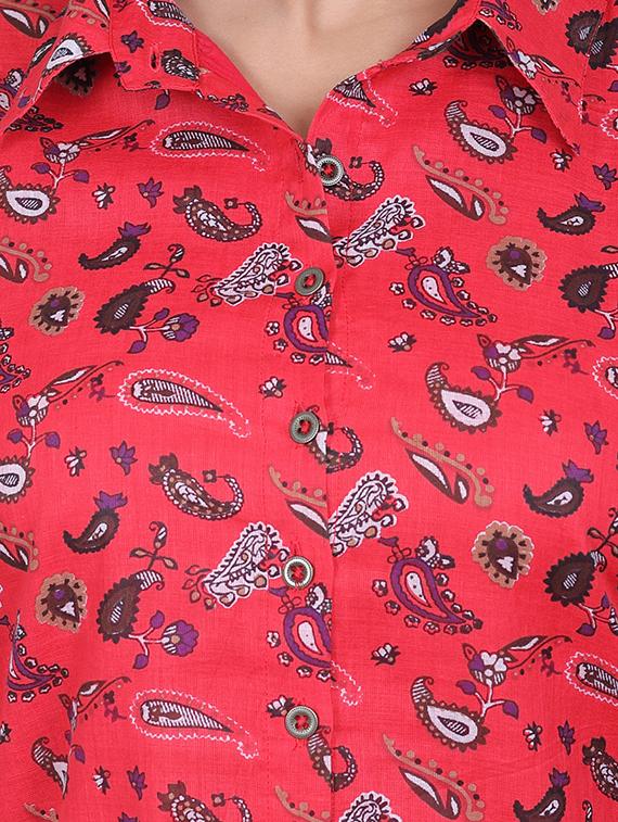 paisley top pants set - 17413954 - Zoom Image - 4