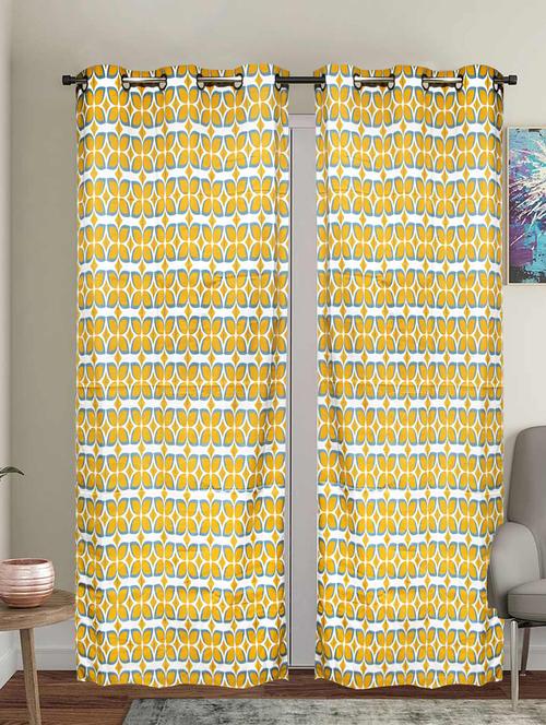 premium cotton printed door curtain - 17414219 - Standard Image - 1