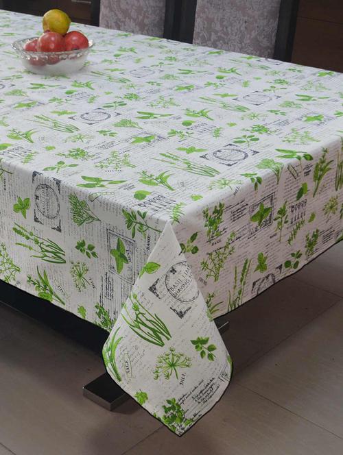 6 seater cotton printed table cover - 17414231 - Standard Image - 1