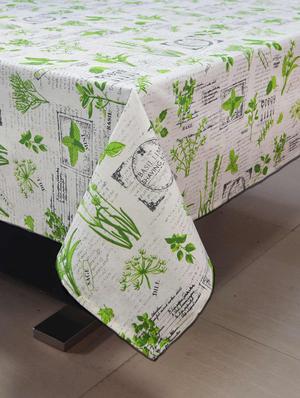 6 seater cotton printed table cover - 17414231 - Standard Image - 3