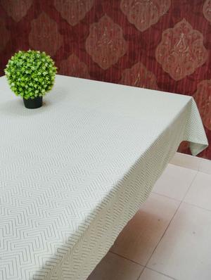 6 seater cotton printed table cover - 17414234 - Standard Image - 2