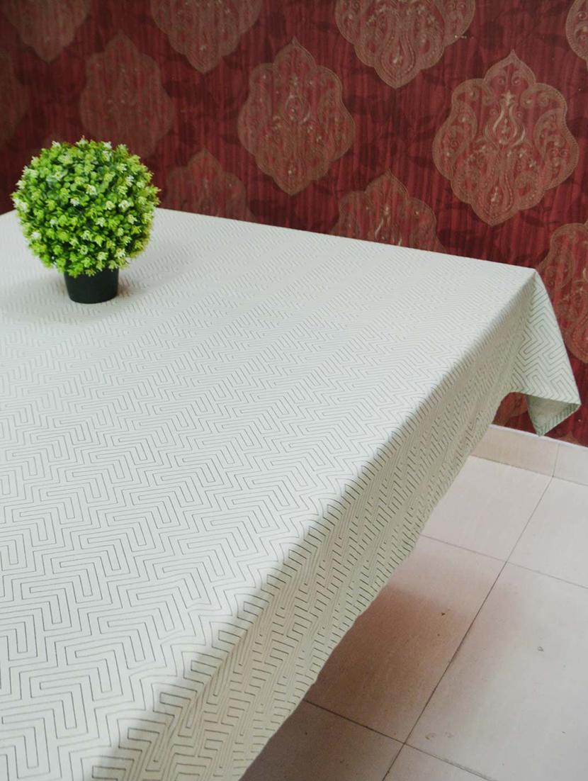 6 seater cotton printed table cover - 17414234 - Zoom Image - 2