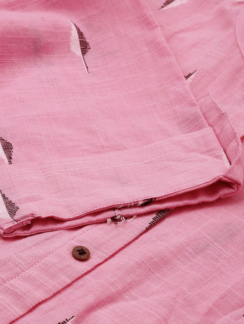 dobby work a-line kurta - 17414360 - Zoom Image - 6