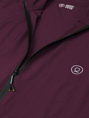 purple solid track suit - 17414776 - Standard Image - 4