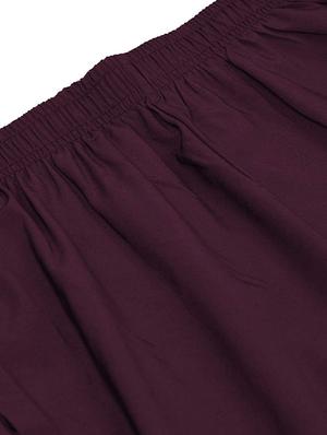 purple solid track suit - 17414776 - Standard Image - 5