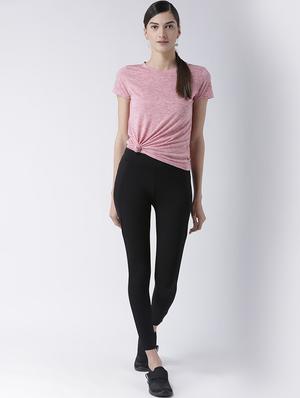 high rise solid jegging - 17415033 - Standard Image - 4