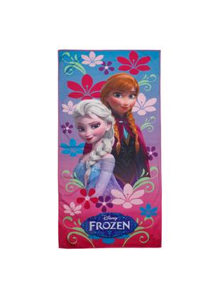 frozen pink microfiber printed bath towel for kids - 17415064 - Standard Image - 4
