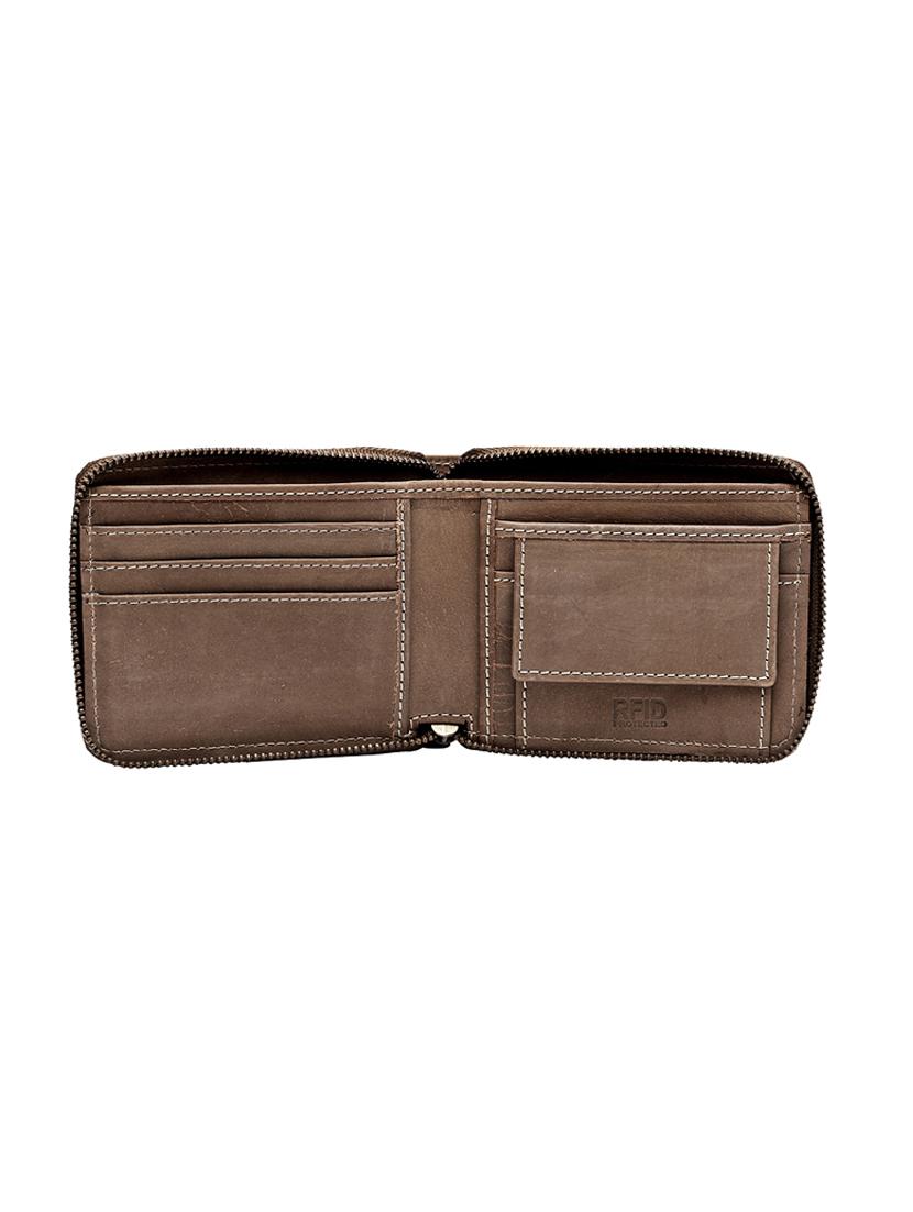 brown leather wallet - 17415244 - Zoom Image - 3