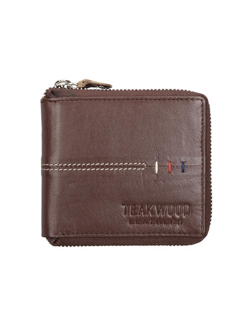 brown leather wallet - 17415280 - Standard Image - 1