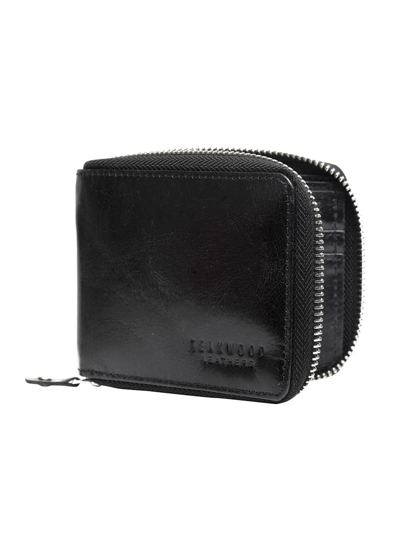 black leather wallet - 17415300 - Zoom Image - 4
