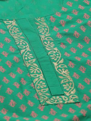 block print straight kurta - 17415322 - Standard Image - 4