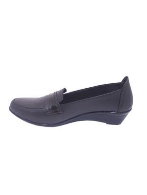 brown synthetic slip on ballerina - 17415444 - Standard Image - 2