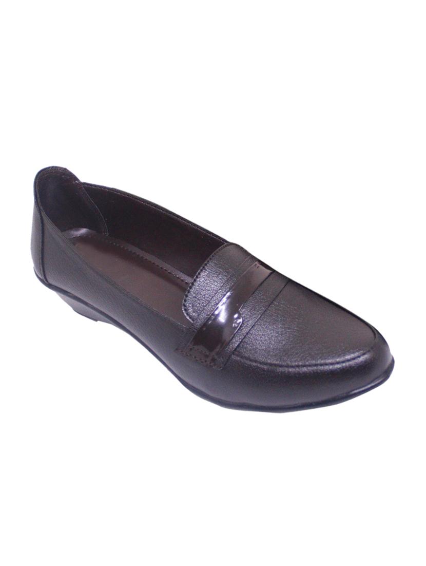 brown synthetic slip on ballerina - 17415444 - Zoom Image - 1
