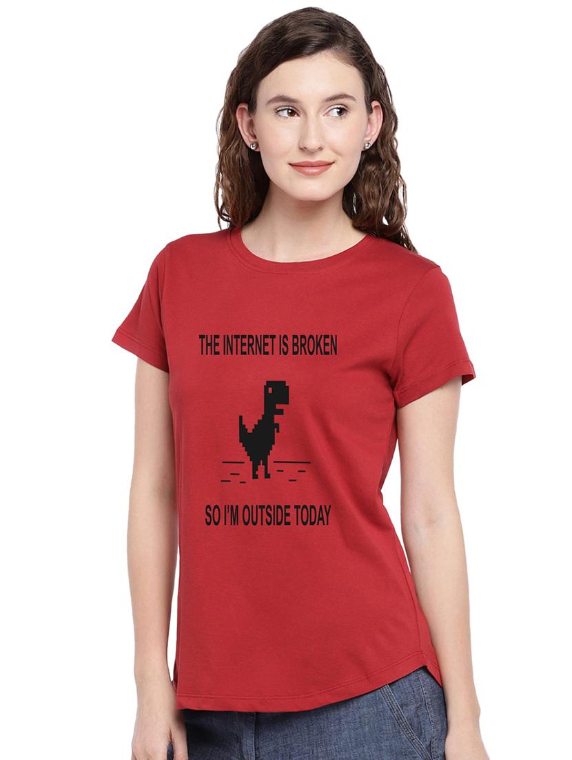 round neck graphic tee - 17415593 - Zoom Image - 2