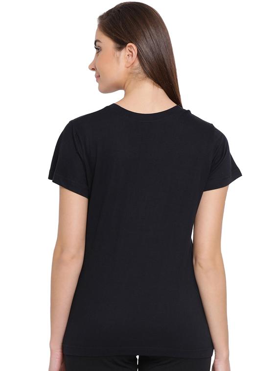 round neck typographic tee - 17415604 - Zoom Image - 3