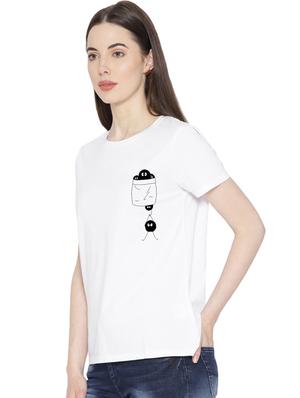 round neck quirky tee - 17415628 - Standard Image - 2