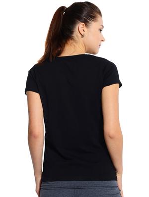 round neck typographic tee - 17415630 - Standard Image - 3