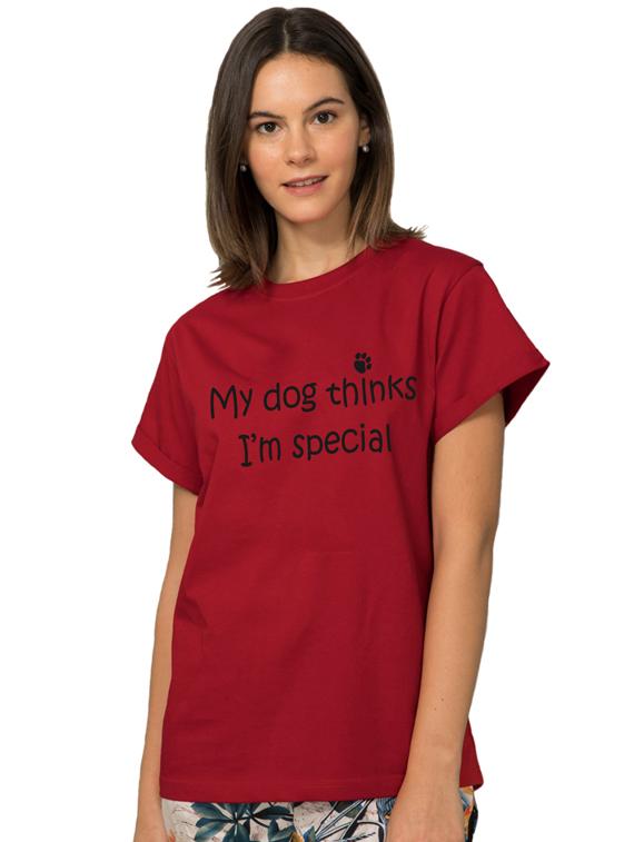 round neck typographic tee - 17415640 - Zoom Image - 2