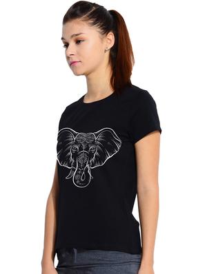 round neck printed tee - 17415663 - Standard Image - 2