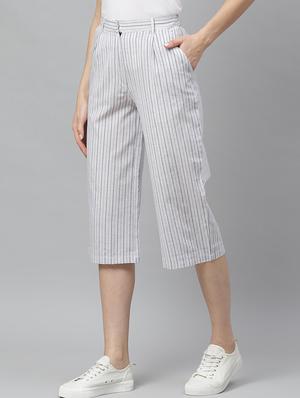 mid rise cropped trouser - 17415684 - Standard Image - 2