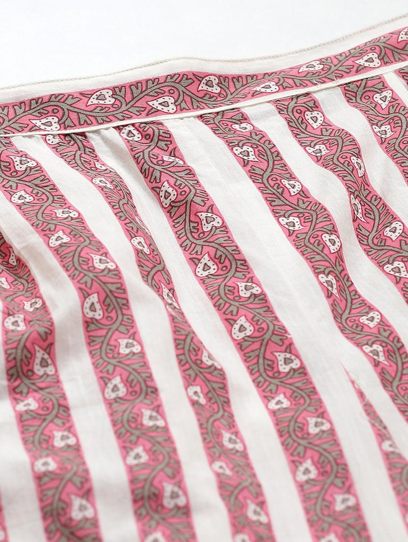 mid rise striped flat front trouser - 17415691 - Zoom Image - 4