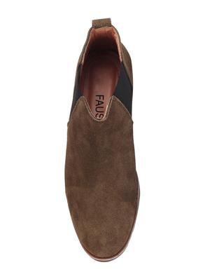 green suede low ankle boots - 17415695 - Standard Image - 3