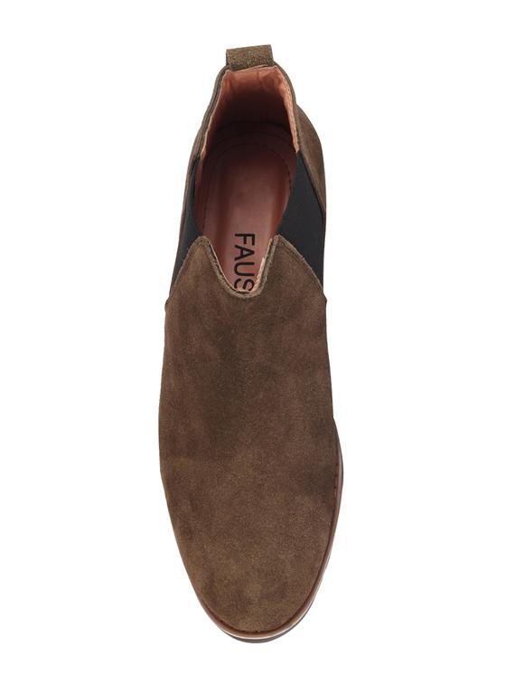 green suede low ankle boots - 17415695 - Zoom Image - 3