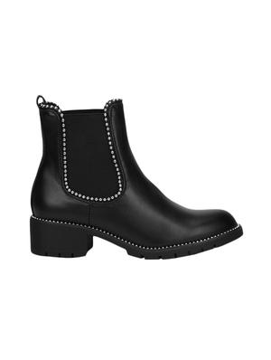 black slip on ankle boots - 17415748 - Standard Image - 2