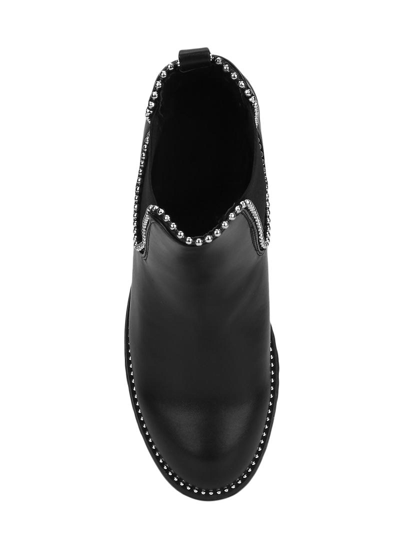 black slip on ankle boots - 17415748 - Zoom Image - 4