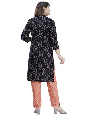 printed kurta pant set - 17415855 - Standard Image - 2