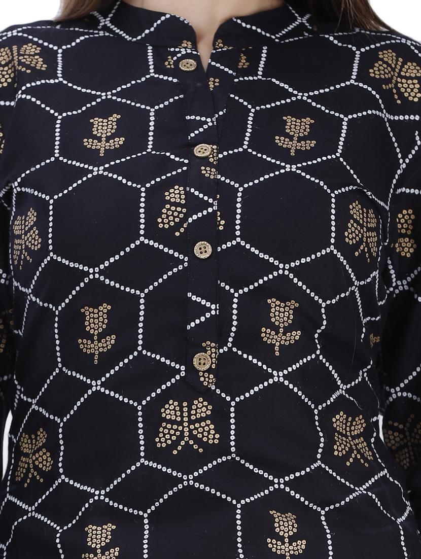 printed kurta pant set - 17415855 - Zoom Image - 3