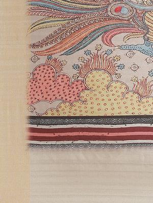 geometrical printed saree with blouse - 17415941 - Standard Image - 4