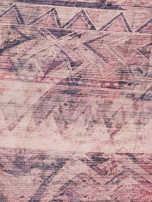 abstract printed saree with blouse - 17415953 - Standard Image - 4
