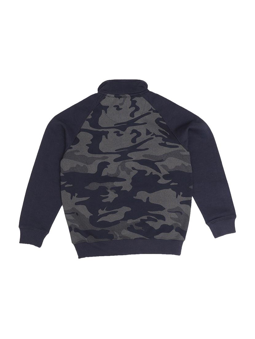 navy blue cotton sweater - 17416057 - Zoom Image - 2