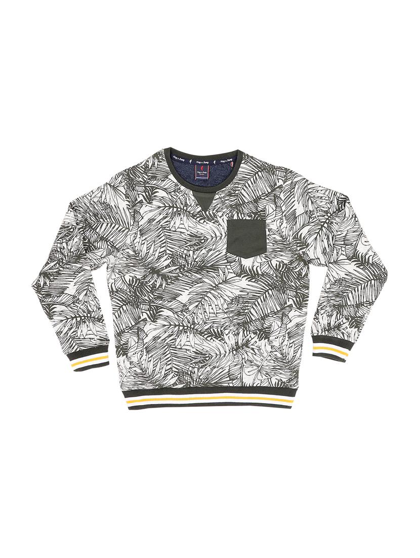 green cotton sweater - 17416059 - Zoom Image - 1
