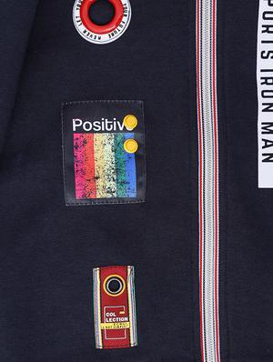 navy blue cotton sweater - 17416061 - Standard Image - 4