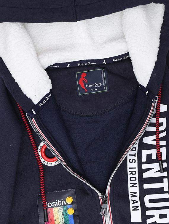 navy blue cotton sweater - 17416061 - Zoom Image - 3
