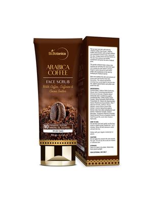 stbotanica arabica coffee face scrub 100g | with coffee, caffeine and cocoa butter | no sls, paraben - 17416523 - Standard Image - 2