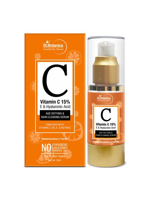 stbotanica vitamin c 15% age defying & skin clearing serum - 17416531 - Standard Image - 1