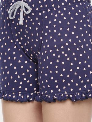 printed shorts nightwear set - 17416728 - Standard Image - 6