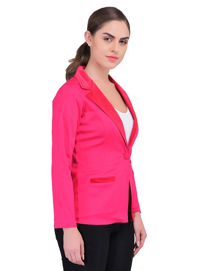 single button formal blazer - 17416814 - Zoom Image - 2