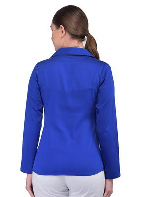 single button casual blazer - 17416821 - Standard Image - 3