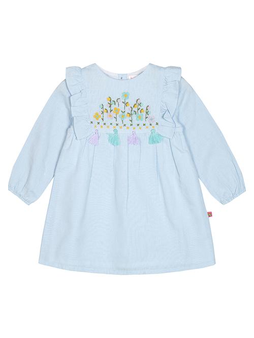 blue cotton frock - 17416913 - Standard Image - 1