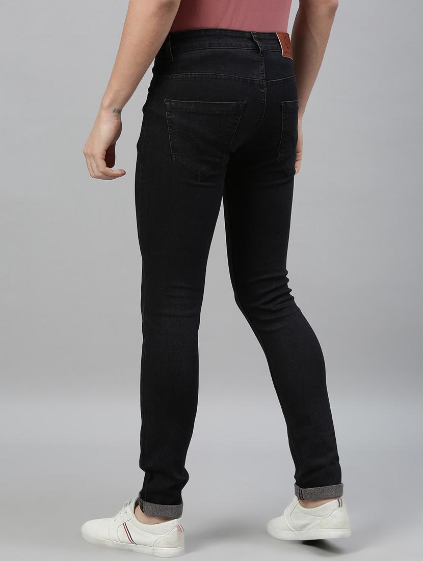 brown plain denim jeans - 17417562 - Zoom Image - 3